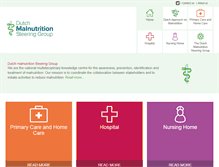 Tablet Screenshot of fightmalnutrition.eu